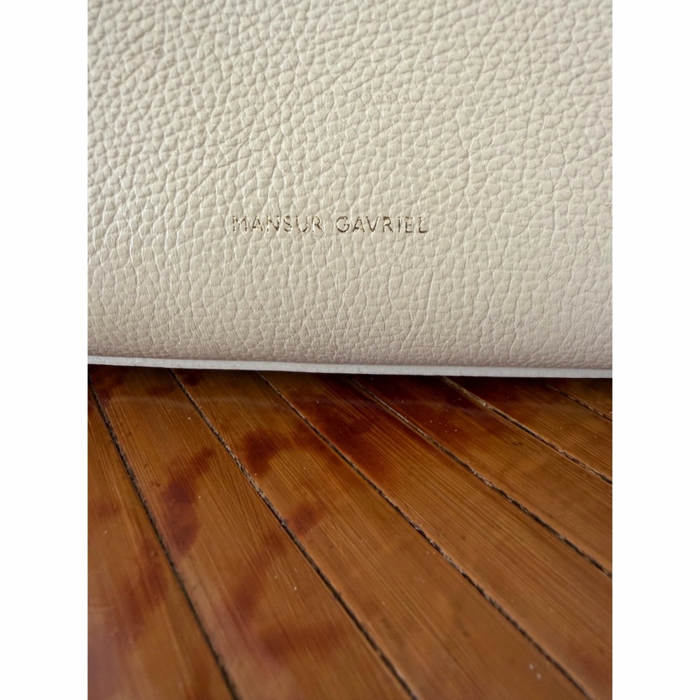 Mansur Gavriel Ivory Pebble Tote - Picture 3 of 8